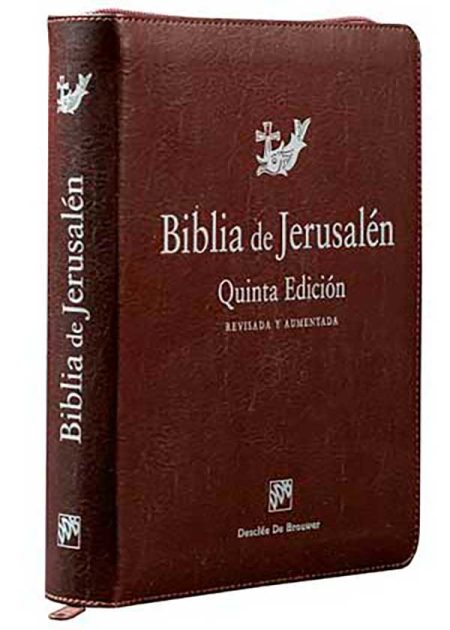 Biblia De Jerusalén Manual 5ª Edición Cremallera. Con Funda Y Cierre De Cremallera