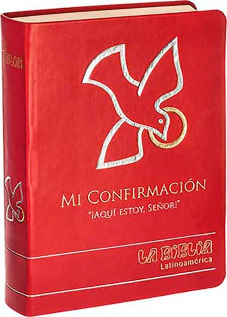Biblia Latinoamérica Letra Grande - Símil Piel - Confirmación
