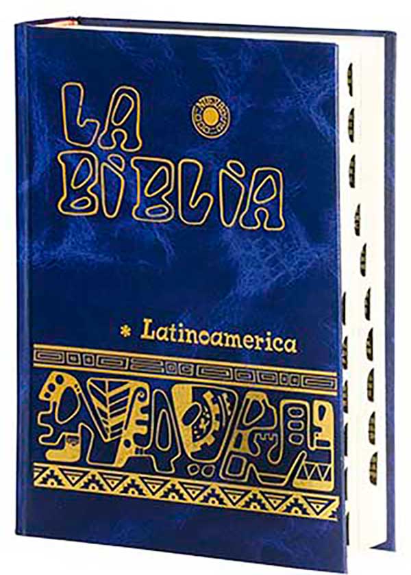 La Biblia Latinoamérica Bolsillo Cartoné Color, Con Uñeros