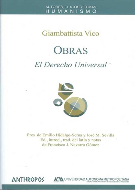 Obras G. Vico El Derecho Universal