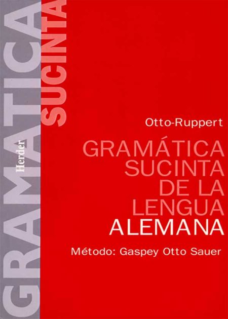 Gramática Sucinta De La Lengua Alemana