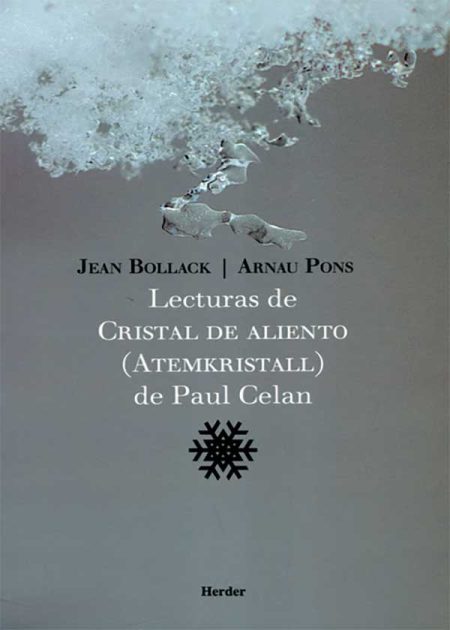 Lecturas De Cristal De Aliento Atemkristal De Paul Celan